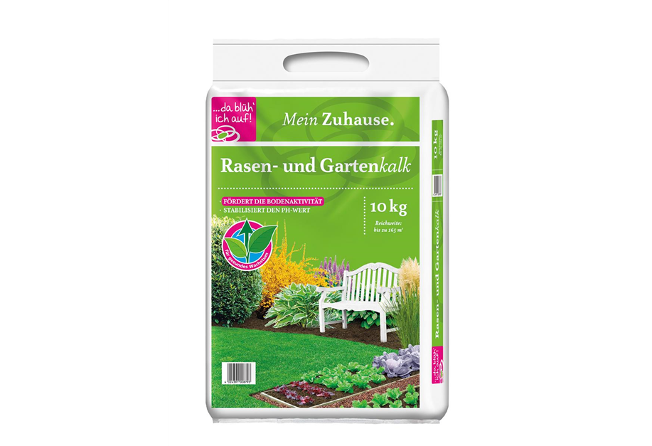 Rasen & Gartenkalk,da blüh' ich auf! Eigenmarke DBIA Gärtnerei