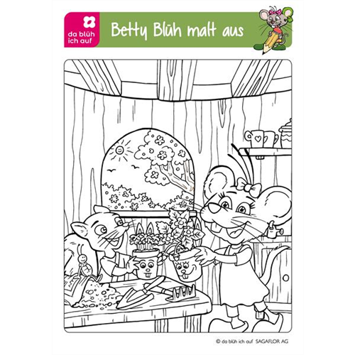 Betty Blüh Ausmalbild 2 26