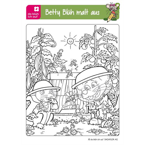 Betty Blüh Ausmalbild 3 26