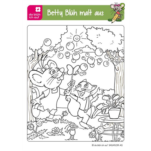 Betty Blüh Ausmalbild 4 26